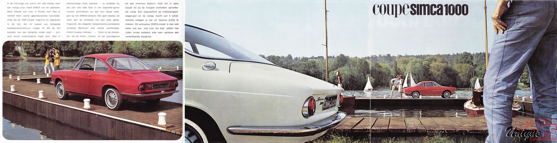1964 Simca 1000 Coupe (Netherlands) Brochure Page 5